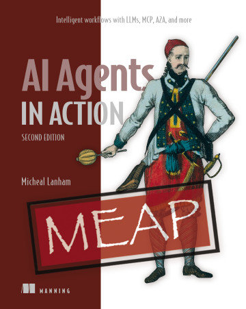 ManningBooks's tweet image. 📣 Deal of the Day 📣 Nov 16

HALF OFF NEW MEAP!

AI Agents in Action, Second Edition  &amp;amp; selected titles: hubs.la/Q03TqHBV0

Build the next generation of AI agents! @cxbxmxcx #GPTAgents #LLMs #GenAI

This totally revised Second Edition guides you through the latest…