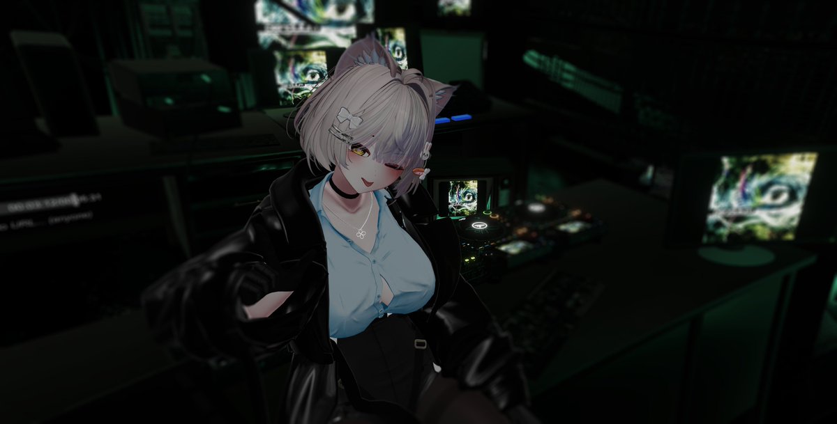 Thesleff_'s tweet photo. #VRChat 
Music makes you lose control https://t.co/5cVhm2EHMl
