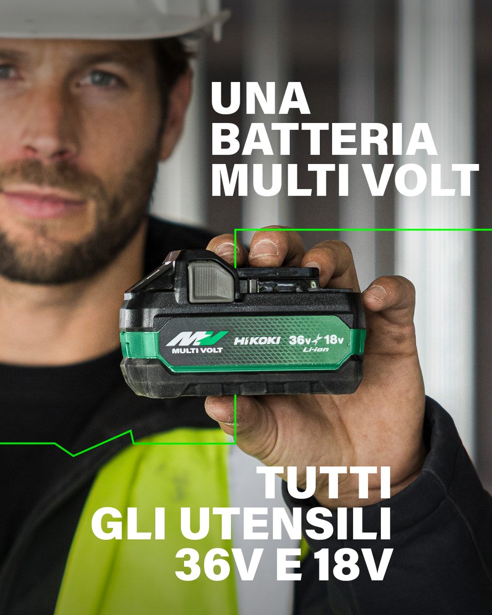 HiKOKITools_IT's tweet image. ⚠️ Tutta l&apos;energia che ti serve, nel palmo della tua mano. ⚠️ Questa è MULTI VOLT. ⚡Una batteria capace di alimentare oltre 190 utensili, da 36V e 18V. 🔋
#HiKOKI #GETREADYFORIT #MAKEMOVEGO