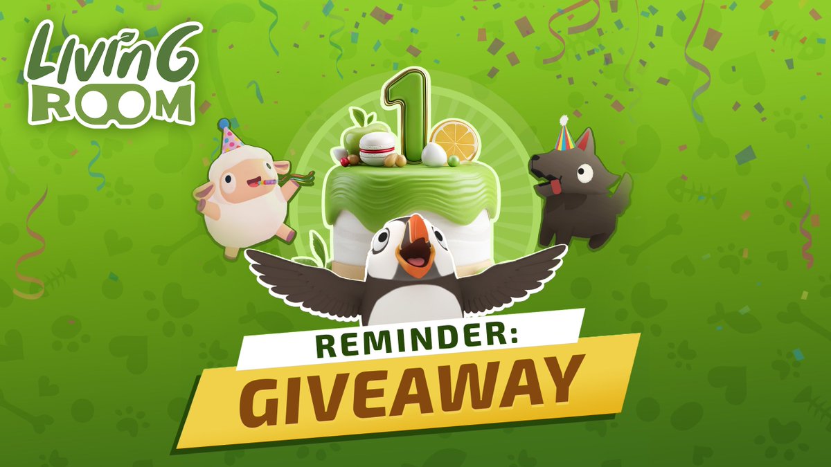 In case you missed it, the Living Room anniversary key #giveaway is still ongoing until 11:59pm on November 17! 
Be sure to check out our giveaway page for info on how to win one of five game keys 🌱🐑
thoughtfish.de/giveaways/
Good luck 🍀

#VRgame #metaquest #quest2 #quest3 #MR