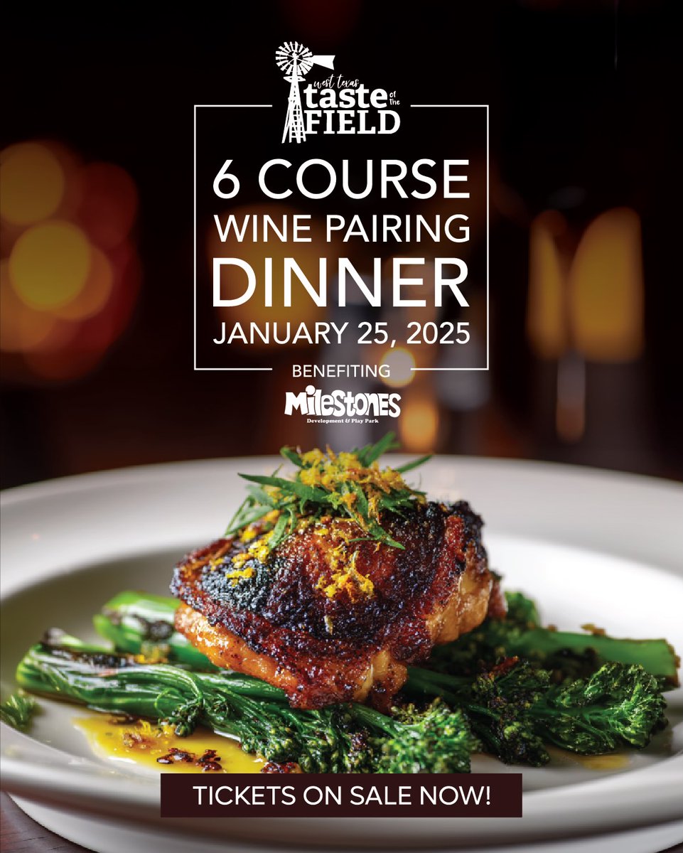 Join us Jan 25 at 5:30 PM at The Willows Events + Catering for Taste of the Field — a six-course dinner with FireSky Vineyards and six amazing chefs. Get tickets before they’re gone: loom.ly/3X2kEQ4 Hosted by Alström Angels benefiting Milestones Development &amp; Play Park.