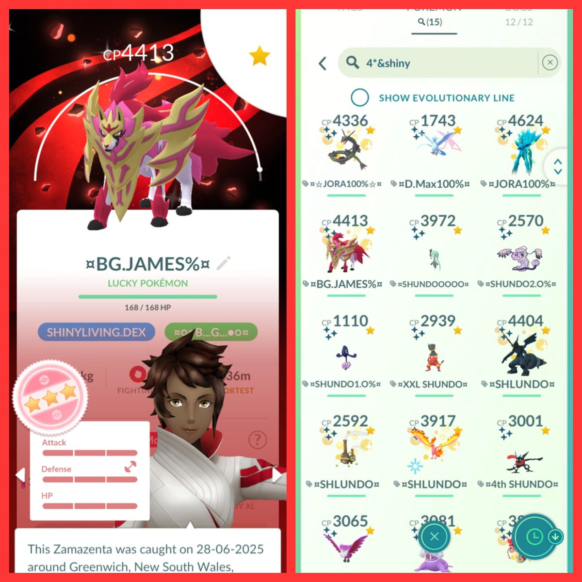 _SahuSujit_'s tweet photo. 15th Shundo
#PokemonGoApp #PokemonGo #PoGoMumbai #SilverBottleCap #Shiny #Hundo #Shundo #Zamazenta #GoWildArea2025 https://t.co/rx7j3ot10D