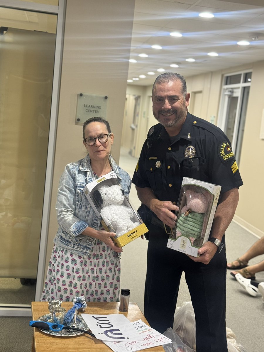 Thank you, Temple Shalom community, for your wonderful gift of stuffed animals!