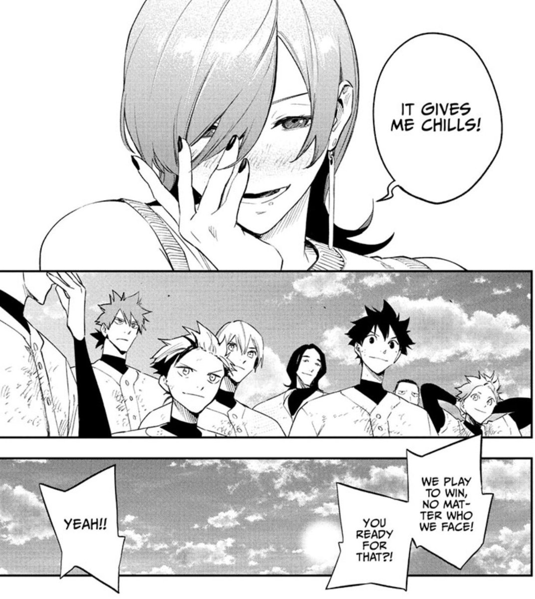 WholeWheat_J's tweet photo. Chills bro… chills 🥶🥶🥶❄️❄️❄️, harukaze is fun and cute and good again as usual #pleasereadit https://t.co/IOvY6RUNj2