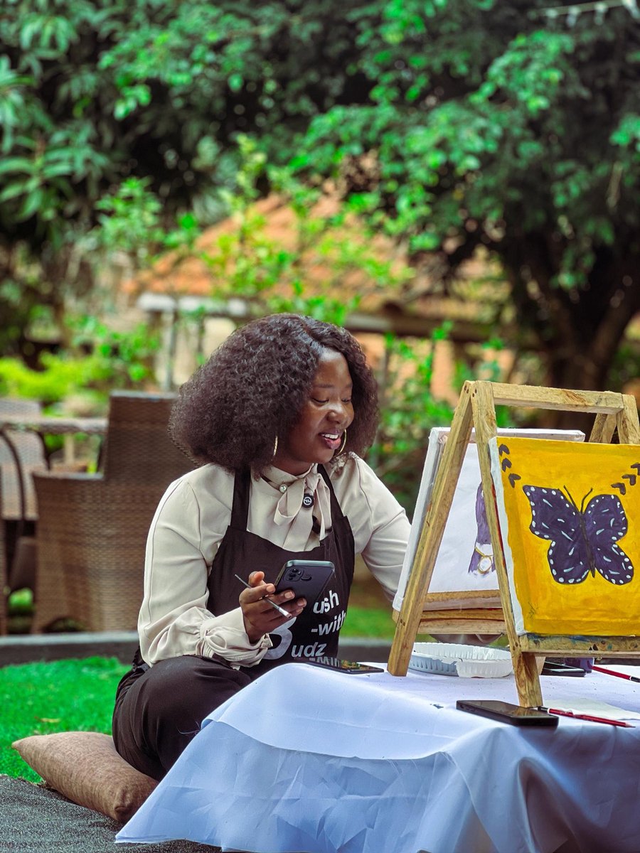 mindbusug's tweet photo. 🎙️ Today marked our #SecondEpisode of The Power of the Art podcast, proudly hosted by @mindbusug.

Our topic of the day was GBVs in our communities and how they affect us mentally explored through the healing lens of #ArtTherapy.
Art continues to give us a safe space to express, reflect, and transform pain into strength. 

#MentalHealthAwareness #ArtTherapy #EndGBV #MindbusUG #YouthVoices #HealingThroughArt