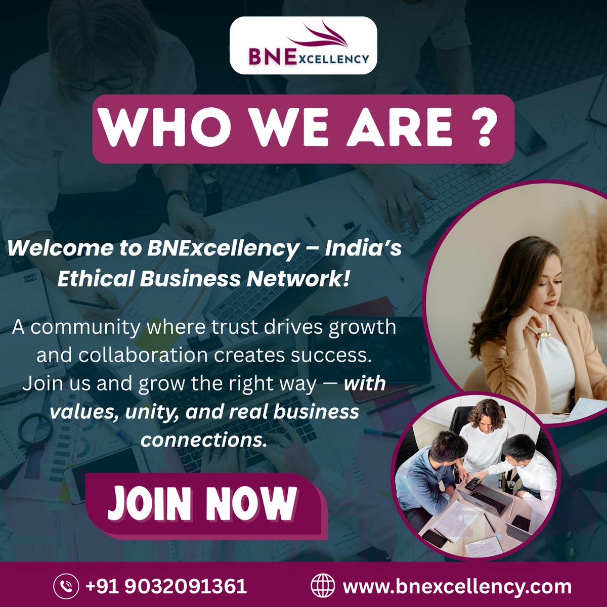 BnExcellen18799's tweet image. 🌟 Welcome to BNExcellency – India’s Ethical Business Network! We are a purpose-driven platform built on trust, ethics, and collaboration to empower MSMEs and entrepreneurs across India.👉 Join us BNEXCELLENCY.COM #BusinessNetworking #Entrepreneurship