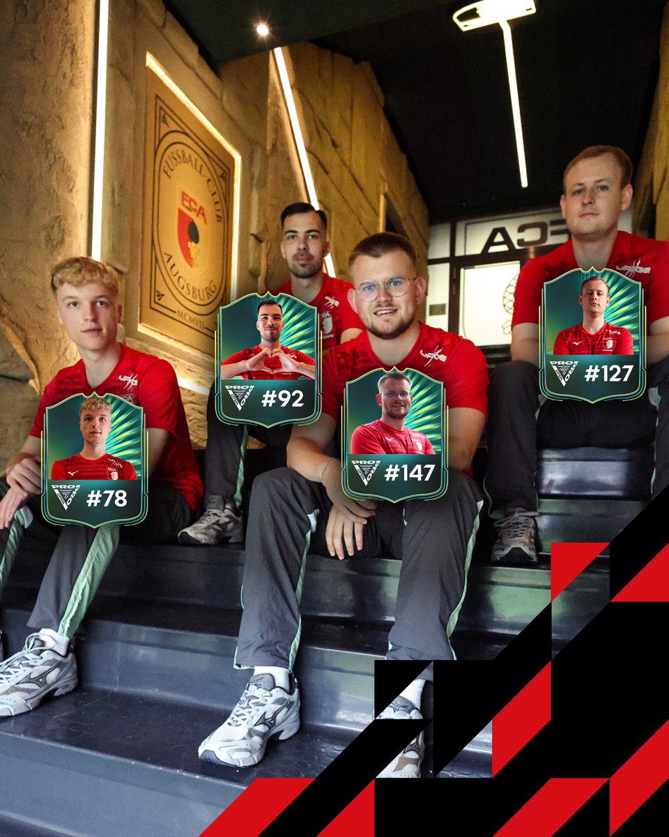 Starke Leistung, Jungs! 🙌 Beim internationalen Qualifier, <a href="/EASPORTSFCPro/">EA SPORTS FC Pro</a>, zocken sich unsere Jungs alle in die Top 1⃣5⃣0⃣ Europas! 🤝 Michi und Yannic sogar in die Top 100! 😎 Den Schwung mit in die <a href="/vbl_official/">VBL | WOW VIRTUAL BUNDESLIGA</a> nehmen!

#FCAeSports #FC26 #EAFC26