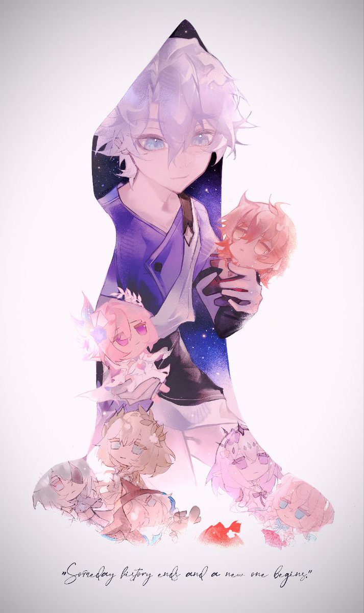 "Someday history ends and a new one begins."
#Phainon #HonkaiStarRail