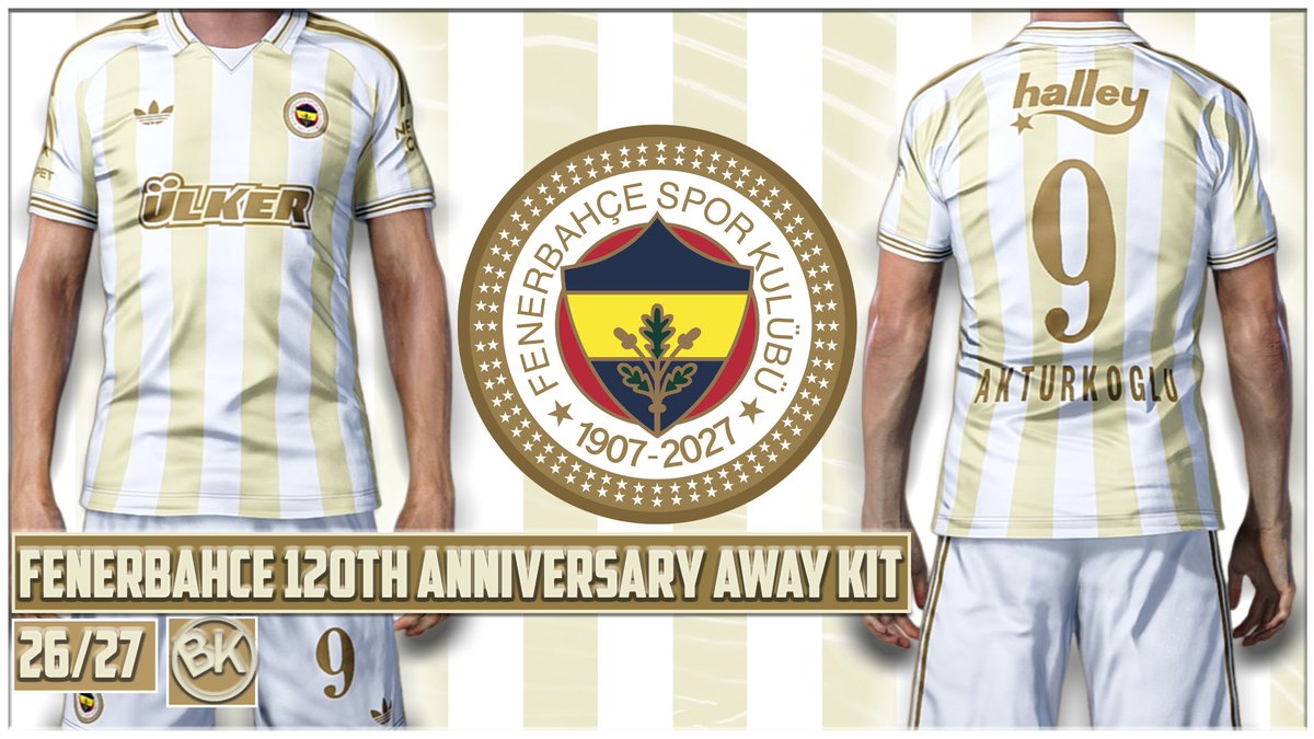 Fenerbahce 120Th Anniversary Away Kit 💫

🔗Link Sider And PNG:sharemods.com/a5yzdot6qo3i/F…

🏷️#Fenerbahçe #KeremAktürkoğlu #120YılForma #eFootballPes2021 #Jersey #Kit