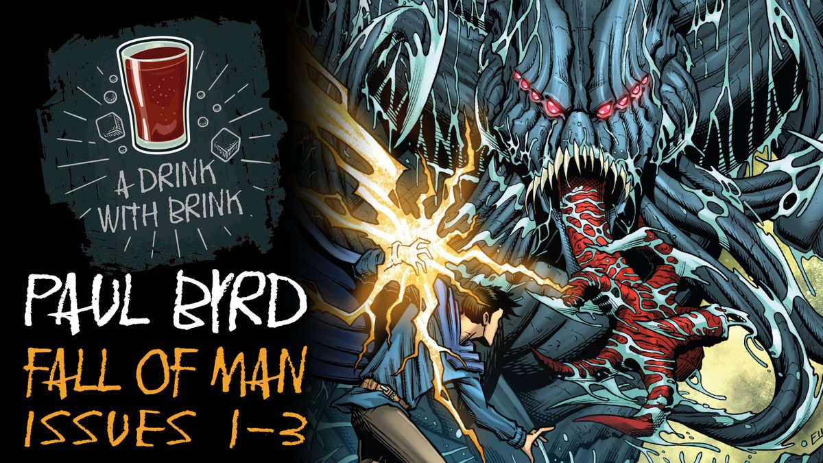 Today at 2pm EST (8pm CET) we'll be having a drink with Paul Byrd, creator of the comic book series Fall of Man! Issue 3 is now on FundMyComic, so let's check it out! Join us and ask Paul any questions you have for him!