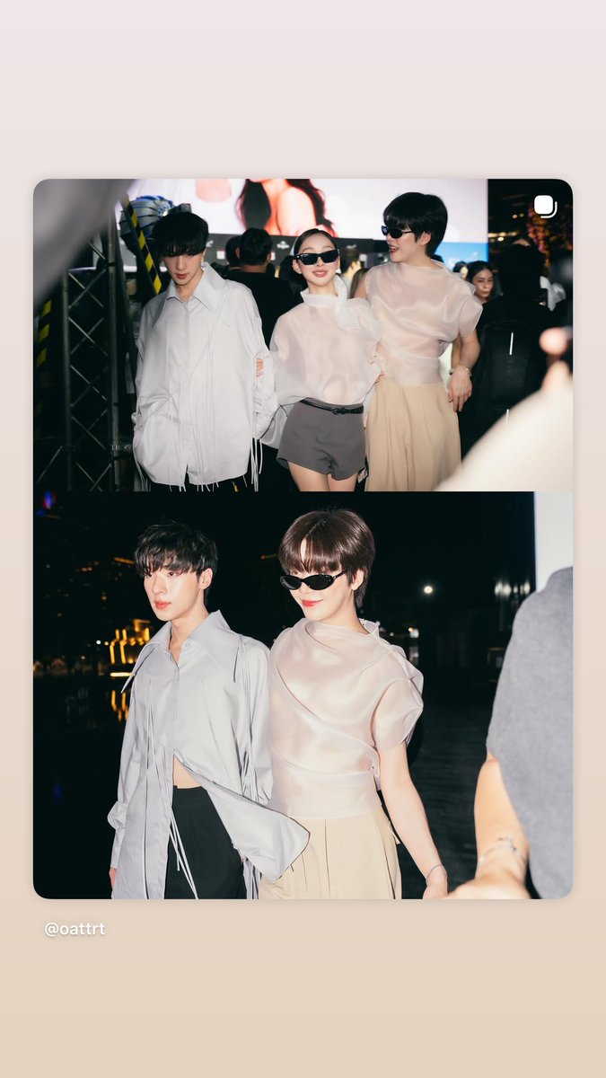 cooheartfc's tweet image. 🗓 16.11.2025 
— IG Story: cooheart◞♡

✿; สวยหรู🕶✨️

INCHP X EARTHOAT
#EFW2025
#cooheart #แคร์รอตของคุณกระต่าย