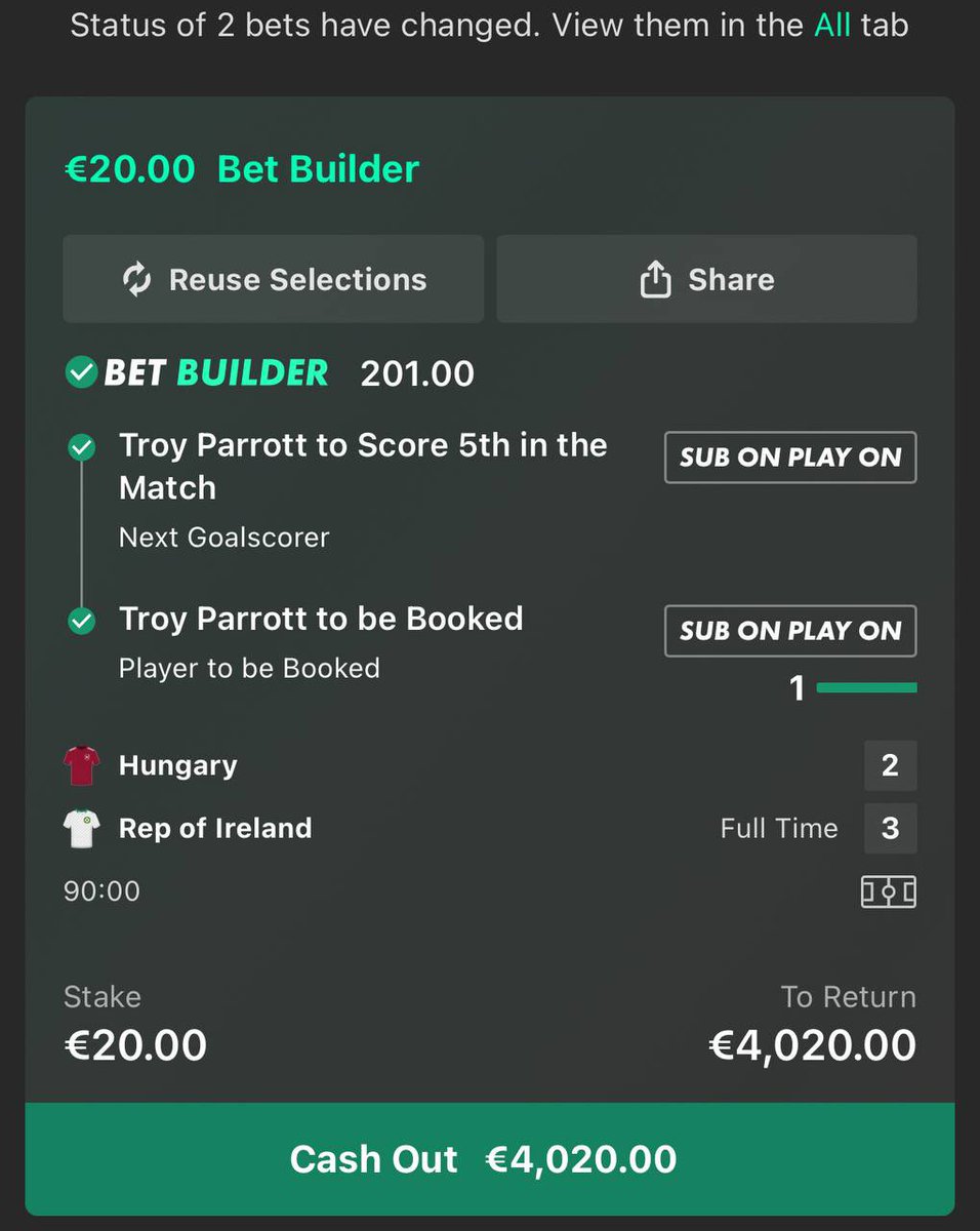 I am changing my surname to Parrott.

HOLY PARROT!! +£4,020 🤯🤯🤯🤯