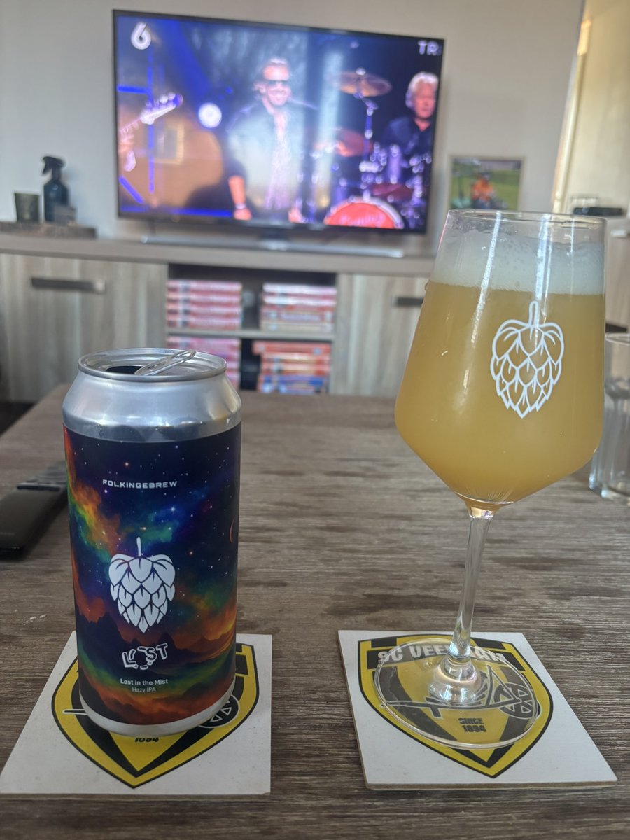 Zoals een zondag hoort te zijn na een lekker weekend met optredens in Zuid-Oost Drenthe ! 🎤 Fijn een dagje met speciaalbier 🍺