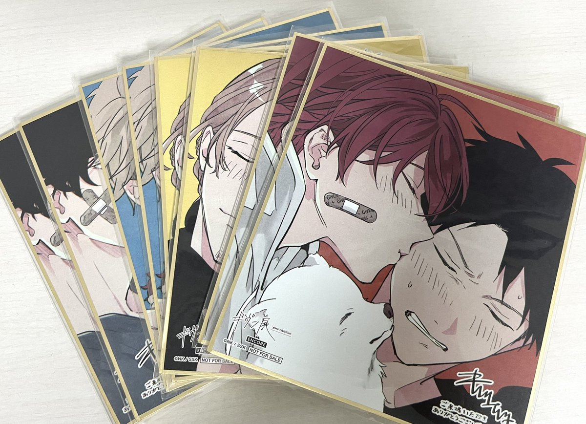 在庫ラスト ギヴン展 香港 色紙 セット 在庫ラスト ギヴン展 香港 色紙 セット prdct_img_91804080_2.jpg