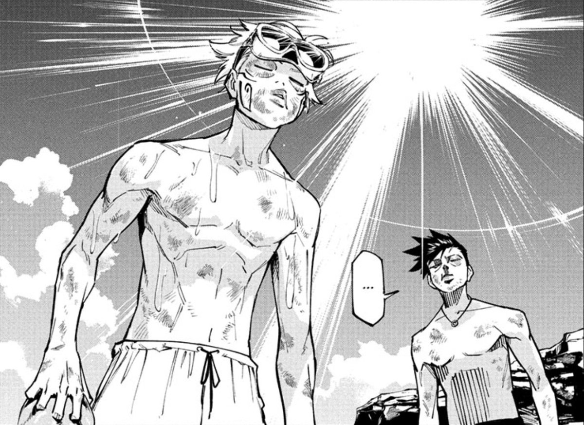 ShadzMangaOnly's tweet image. Nahh this is giving me strong Hidden Inventory vibes. Lulling us into a false sense of security before something big goes down.. 
#JujutsuKaisenModulo #Modulo #JJK