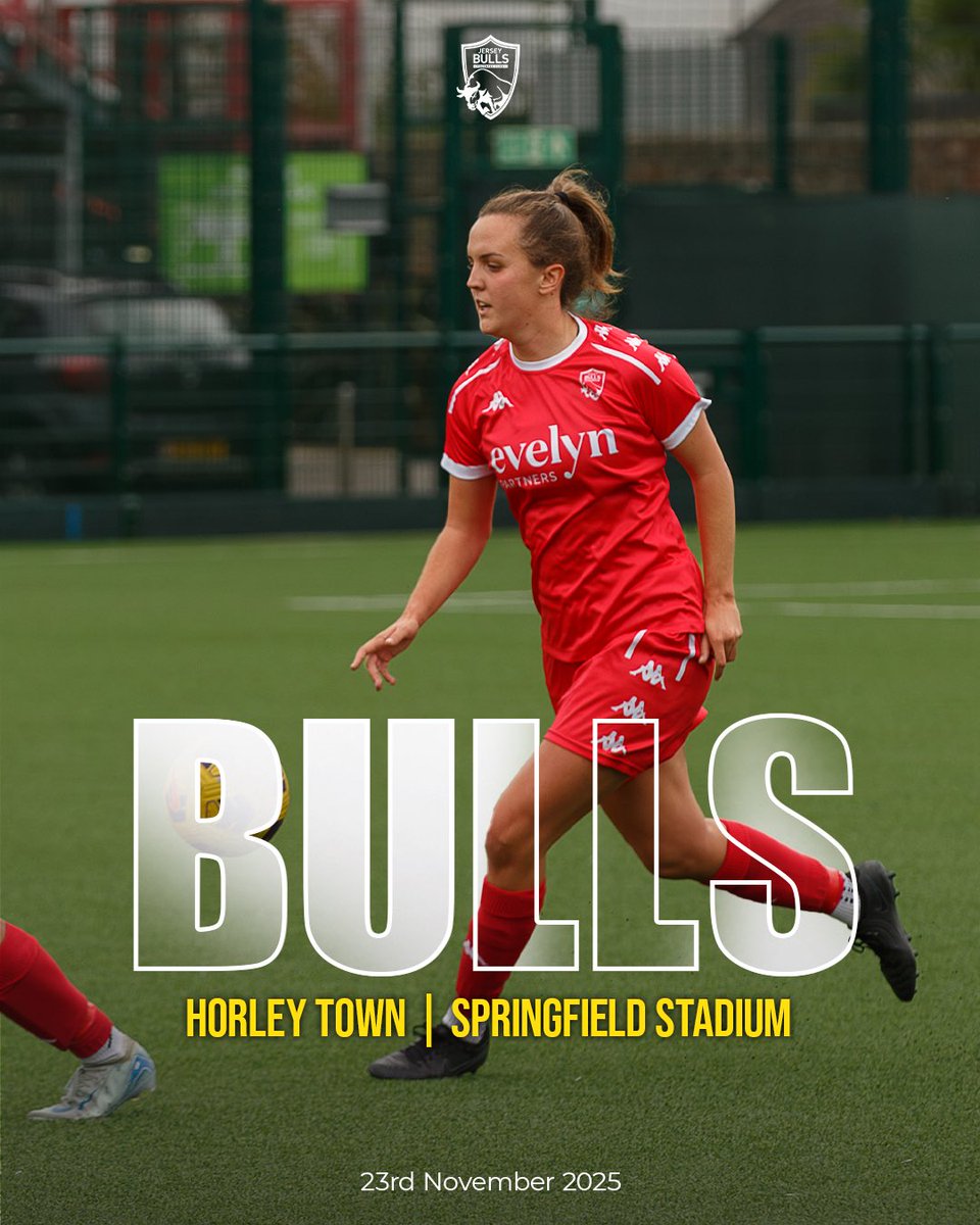 It’s game week again for our women’s team as we welcome <a href="/HorleyTownFC/">Horley Town FC</a> Women to Springfield Stadium! 🙌

Get your tickets for whats sure to be an exciting match at home ➡️ bulls.je/tickets

#BackTheBulls