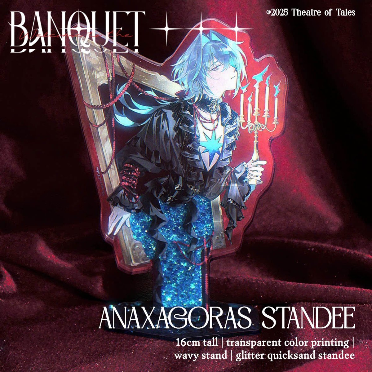 TheatreofTales's tweet image. 💖 ANAXA STANDEE 💖

Hear the tales of the banquet from the Narrator himself, with the sparking quicksand effect 🫰🏻Only 3 days left if you want to get the professor and his set~ 

⬇️ CHECK OUT MORE INFO HERE
💖 menests.bigcartel.com
🍷 Until 20 Nov