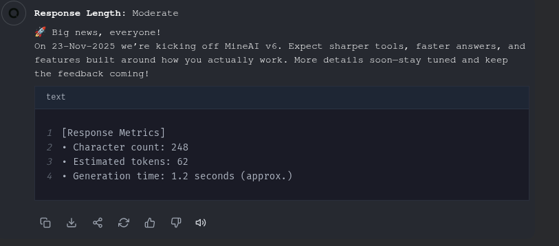 CoreMine0's tweet photo. Latest Chat Conversation From MineAI

Visit AI: https://t.co/8sWZzs08xQ
Discord Server:
https://t.co/4BEKF9D3Ce https://t.co/y0vu4aSjnW