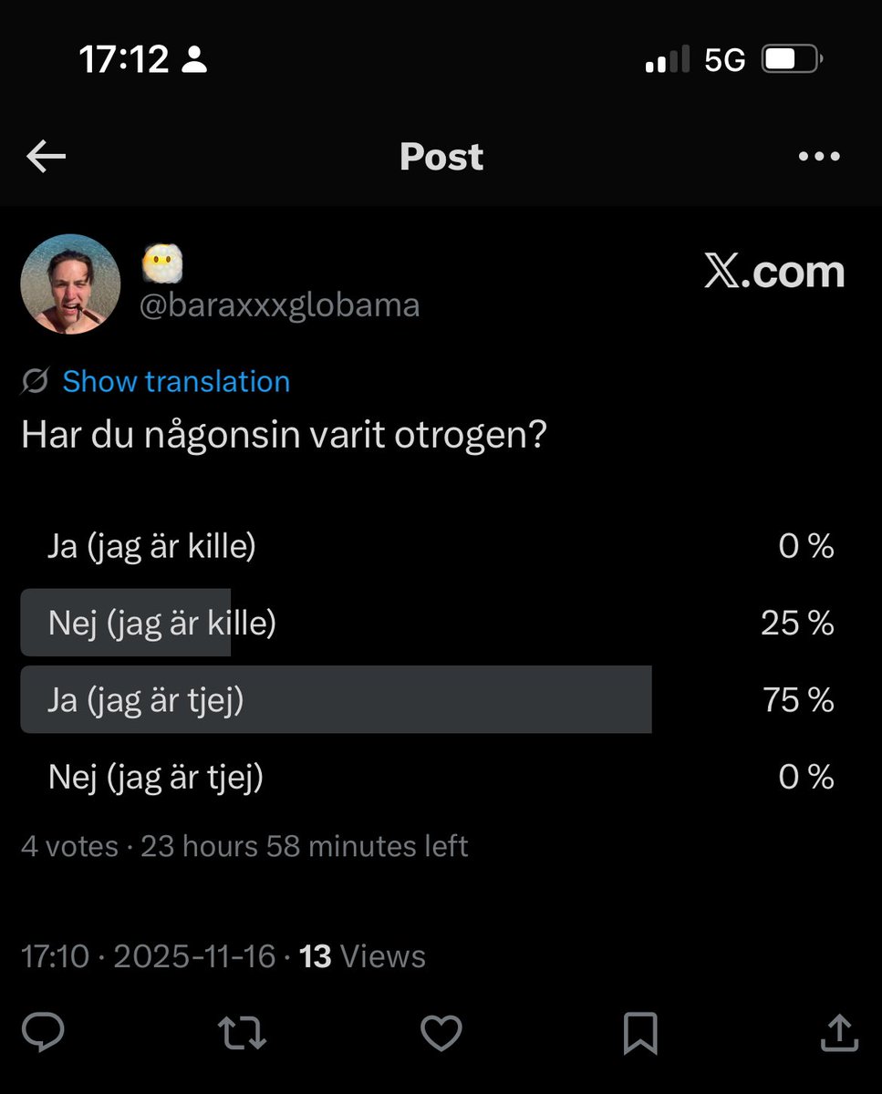 baraxxxglobama's tweet image. Sen ni klagar på killar… #DTB #MOB