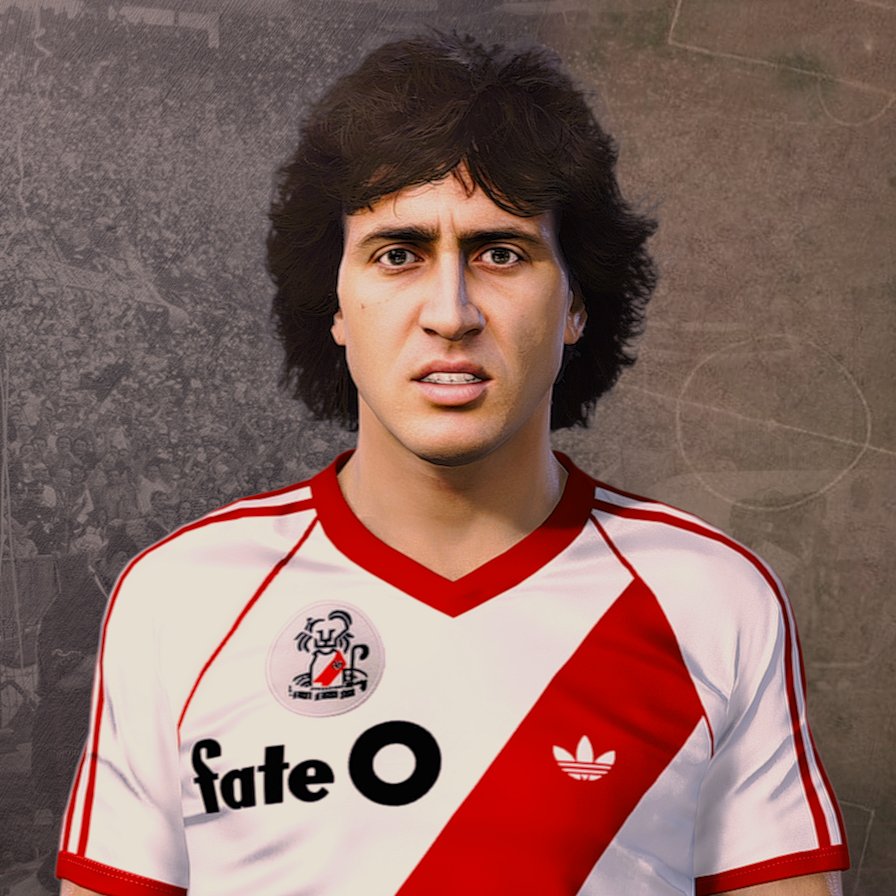 gordoumbanda's tweet image. Norberto Osvaldo &quot;Beto&quot; Alonso
River Plate 1985/86
solo en @PESCLASICO para #eFootballPES2021 PC
@RiverPlate #betoAlonso