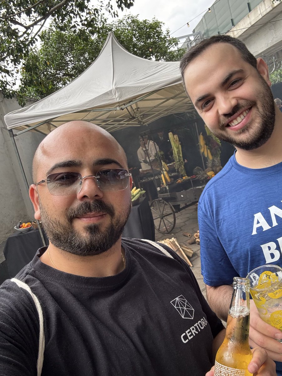 Certora team landed in Buenos Aires 🇦🇷
If you’re around DevConnect - come say hi!
We’re friendlier in person than in code reviews 😄🍻
<a href="/tomer_ganor/">Tomer Ganor</a> 
@CertoraInc