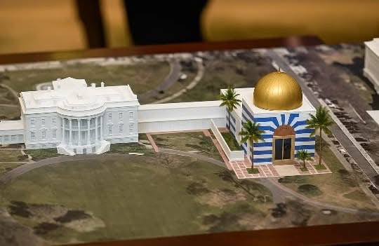 _TruthZone_'s tweet image. Early East Wing Ballroom Concept