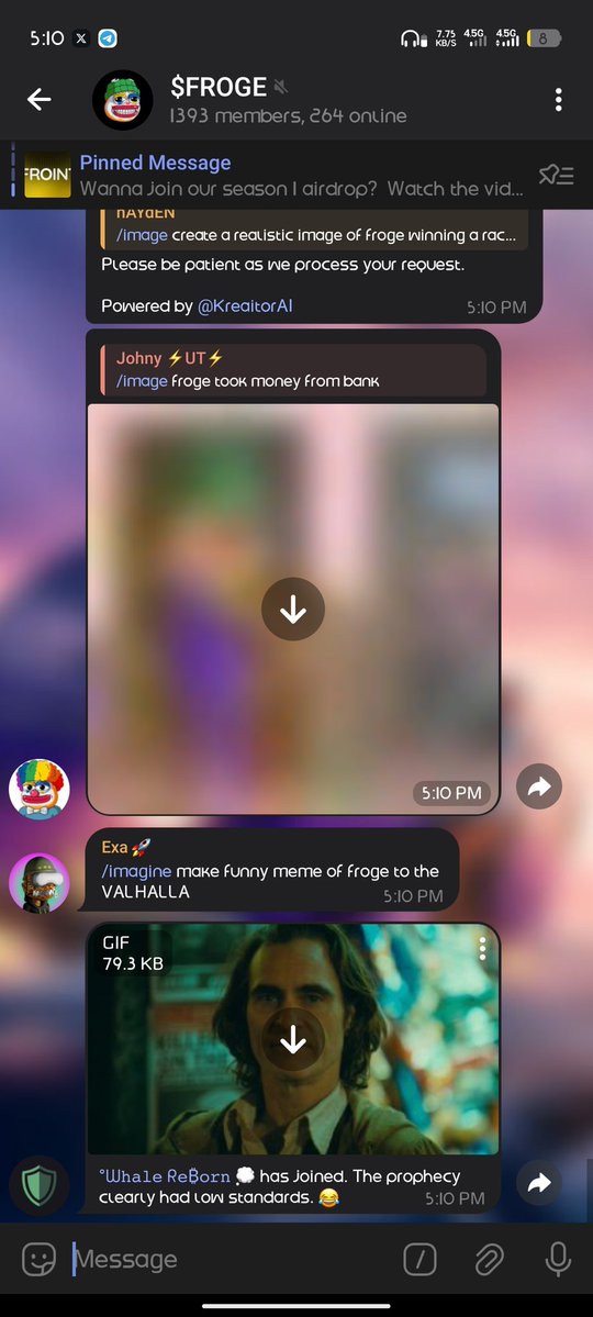 whale_reborn's tweet image. Smashed with honor 🫡🫡

The $FROGE is here to stay, the whale&apos;s Bond&apos;s with the #FROGE  👑