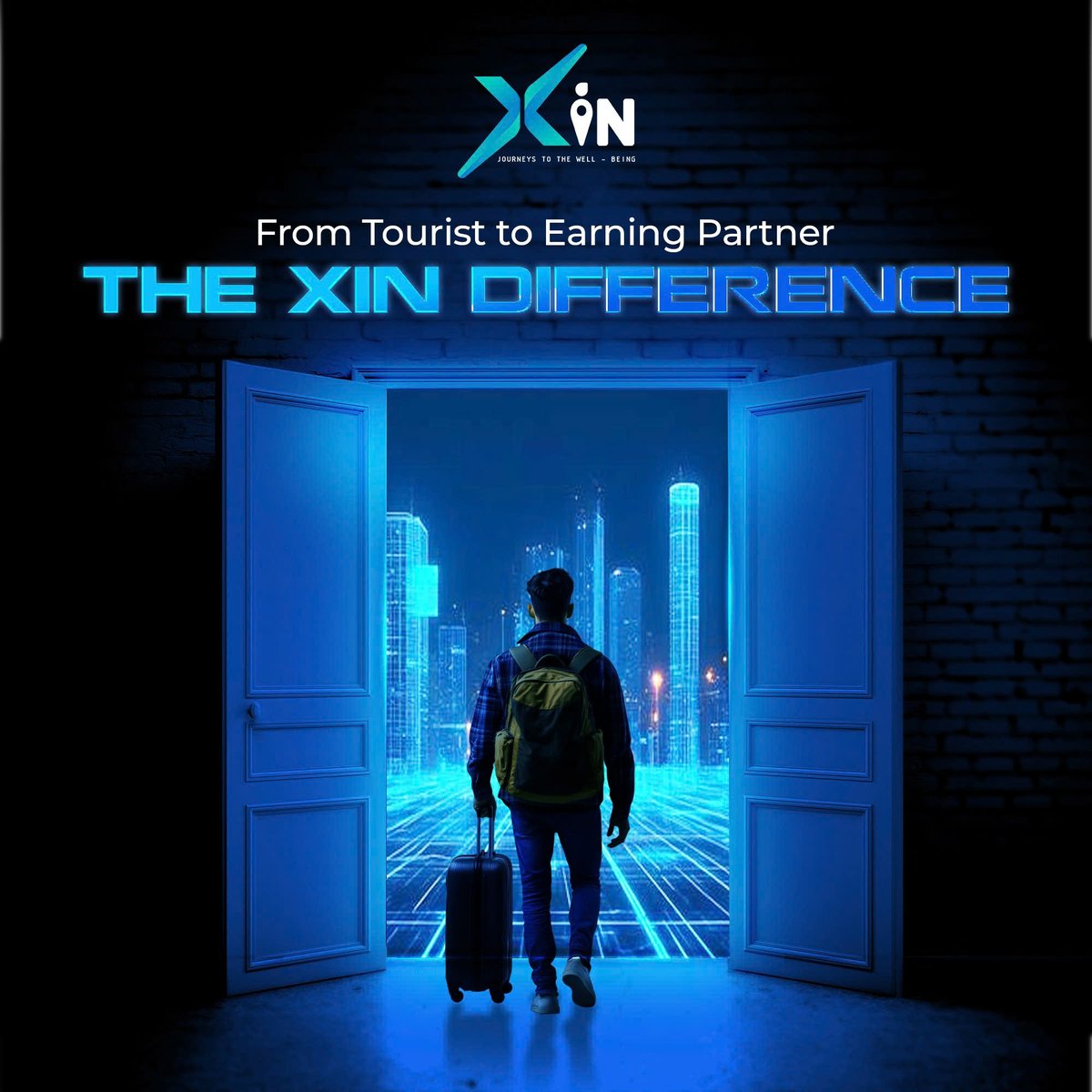 From Tourist to Earning Partner

XIN TRAVEL redefines travel by empowering you to create revenue from every trip. We merge travel, social networking, and payment into one platform. It’s more than just a journey; it’s an opportunity.

#XINTEL #XINTravel