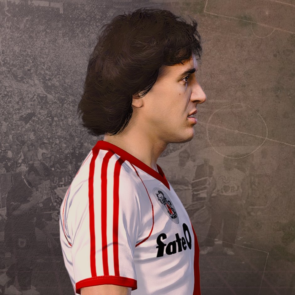 gordoumbanda's tweet image. Norberto Osvaldo &quot;Beto&quot; Alonso
River Plate 1985/86
solo en @PESCLASICO para #eFootballPES2021 PC
@RiverPlate #betoAlonso