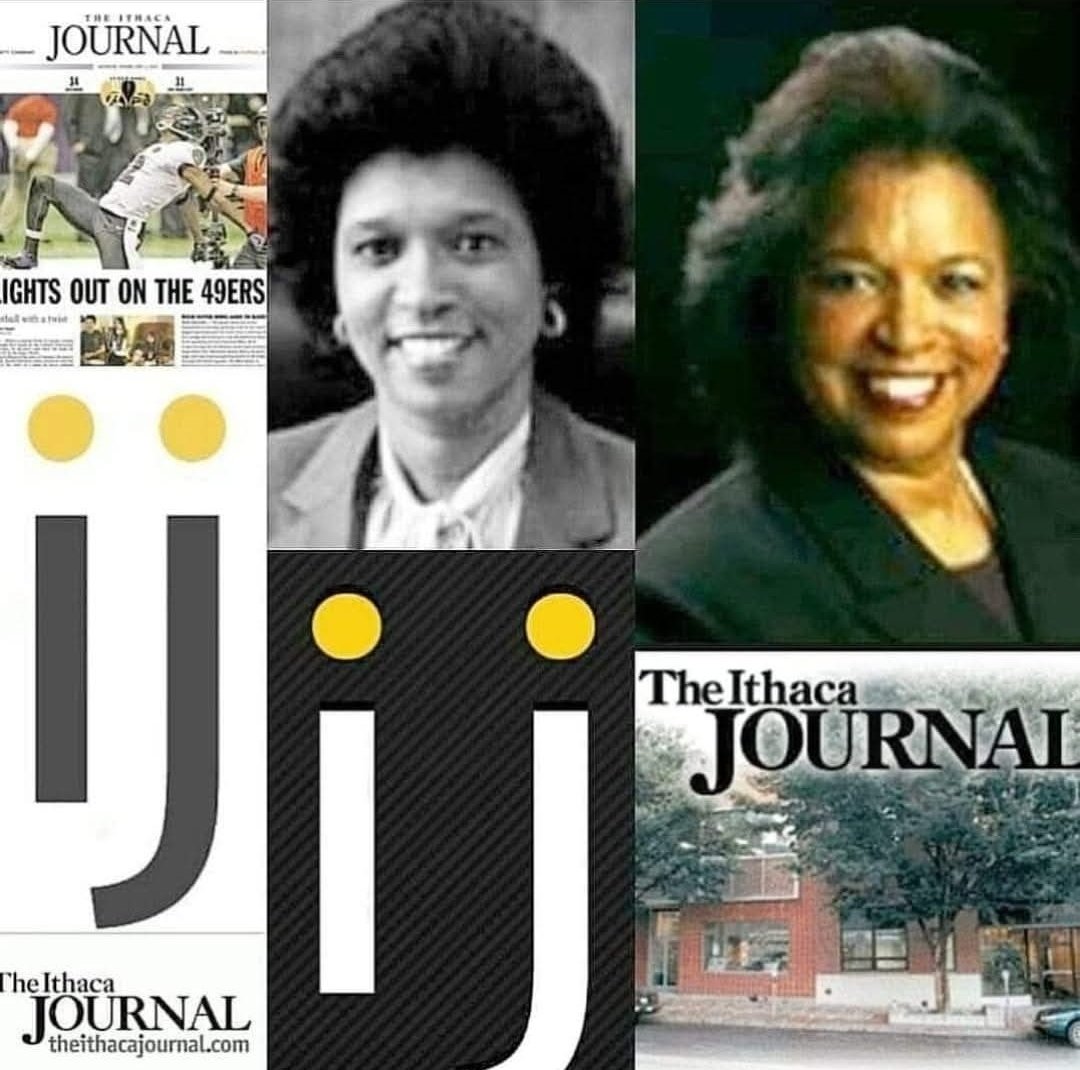 JamesCBGray's tweet image. On this date November 16th in the year 1981, Pam McAllister Johnson was named publisher of Gannet’s Ithaca (NY) Journal.She is the first African-American woman to head a general circulation newspaper in the US.

#pammcallisterjohnson