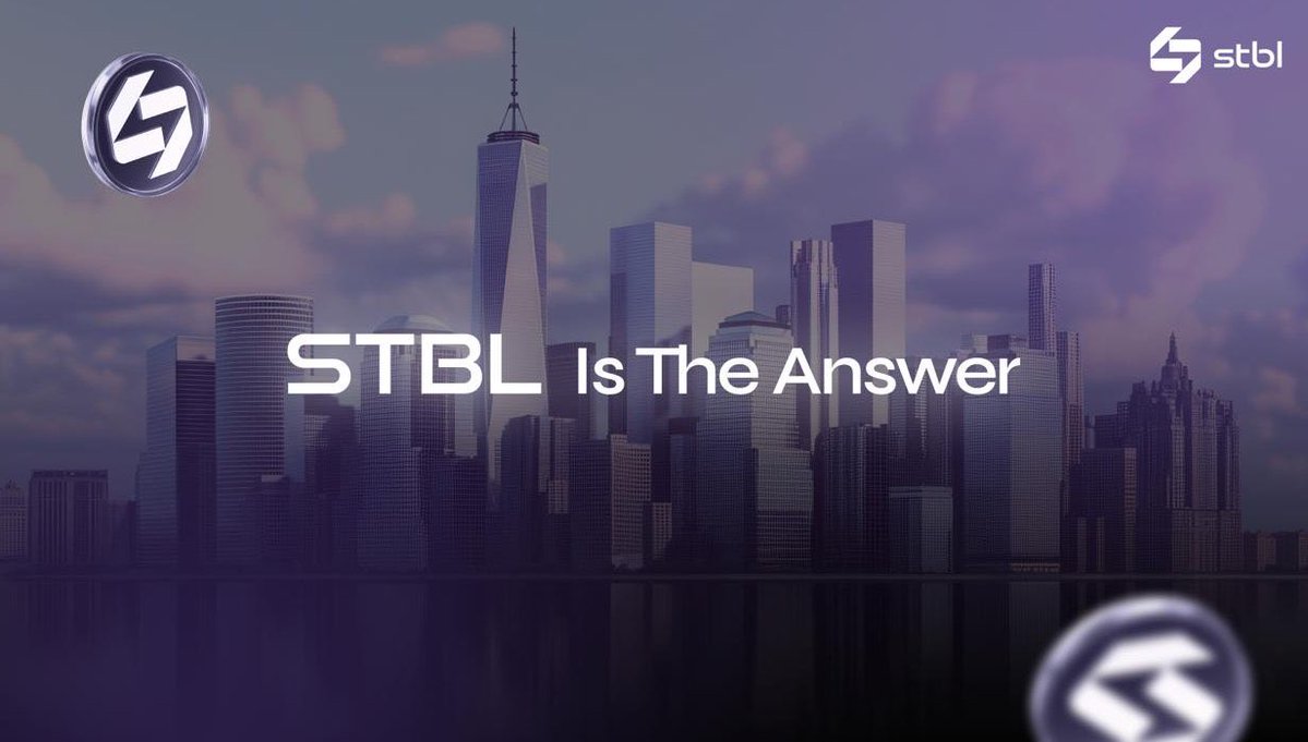 ShillMasterGemz's tweet image. In a market full of noise, $STBL keeps delivering signals.

$USST stability upgrades, #RWA expansion, and yield flow through $YLD - all moving exactly to plan.