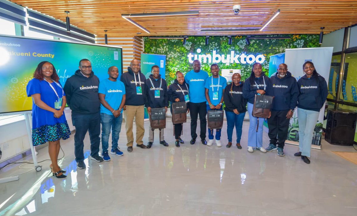 TechnopolisKE's tweet photo. Congratulations to Team Mkulima Link from Makueni County for emerging the winners of the #HackAGreenFuture hackathon held at the @timbuktooafrica GreenTech Hub in Konza Technopolis. 

Selected from 11 brilliant teams across Makueni, Machakos, and Kajiado counties, your solution stood out for its innovation, clarity of impact, and strong alignment with real community needs. Your teamwork and creativity truly shined.

Konza Technopolis celebrates your achievement and remains committed to supporting the next phase of your innovation journey #SiliconSavannah