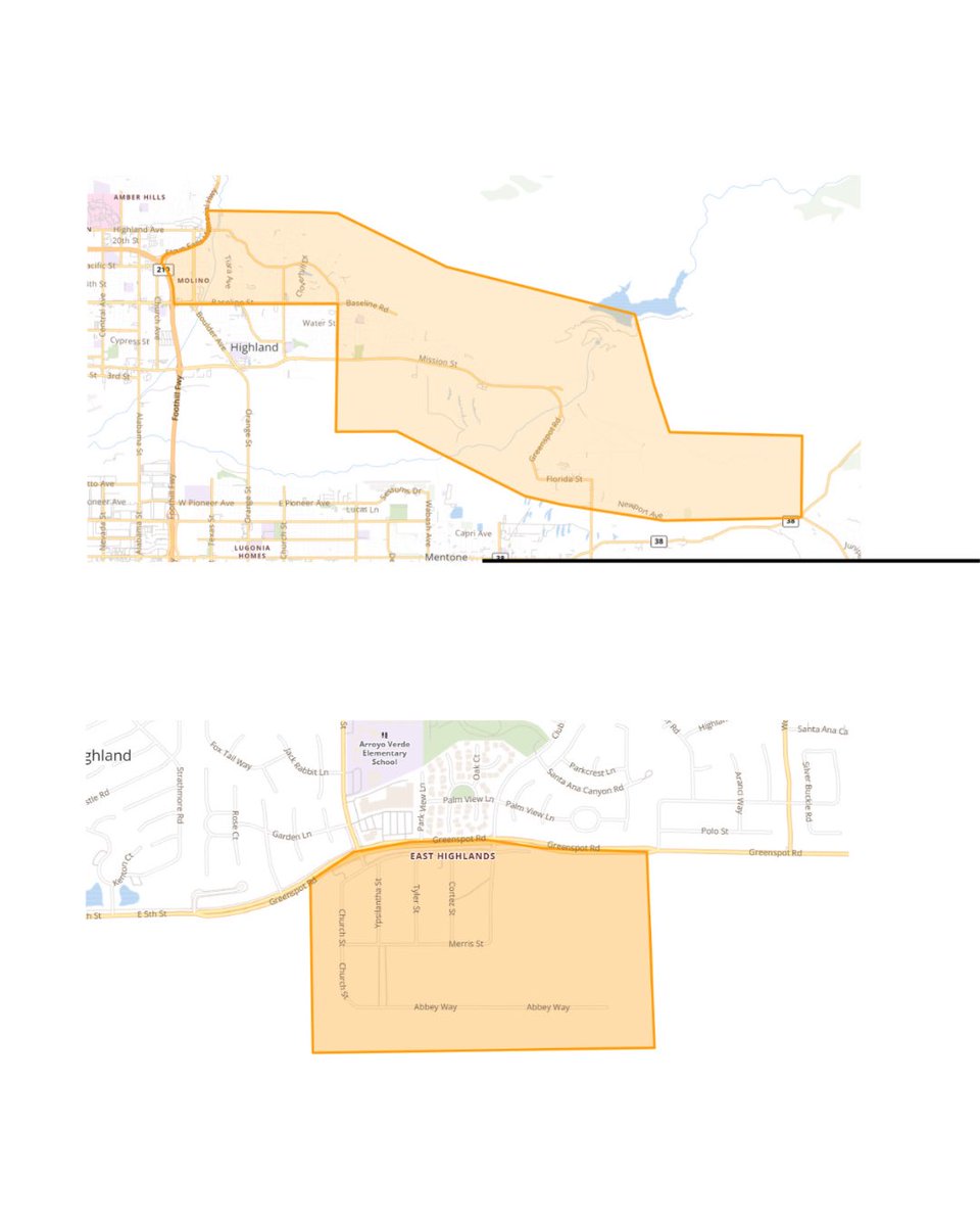 sbcountysheriff's tweet image. November 16, 2025
Evacuation warnings have been lifted for the following communities:
•Mount Baldy Village
•City of Yucaipa
•City of Highland
•Wrightwood

Please refer to the attached maps for updated information.

sbcounty.maps.arcgis.com/apps/instant/b…