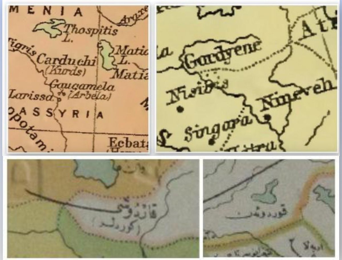 Gutilerx's tweet image. تمتد هذه الجغرافيا، التي عاشت فيها أيضًا العشائر الكردية لآلاف السنين، إلى بحر البصرة. وقد كانت الكاردوخيون (Carduchi)، أسلاف هذه العشائر الكردية، موجودين باستمرار وبشكل ثابت في هذه المنطقة منذ 2300 عام.

Crosby H. Wheeler, 1876