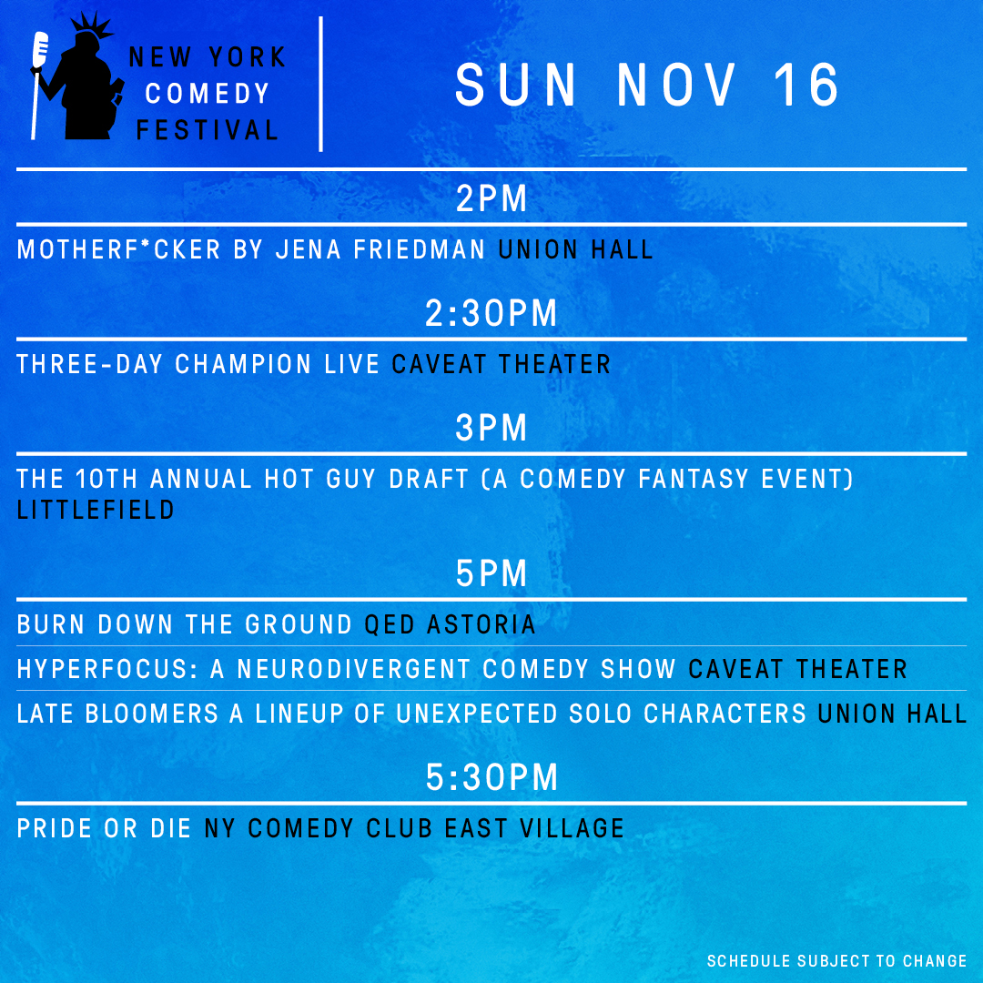 New York Comedy Festival tweet media