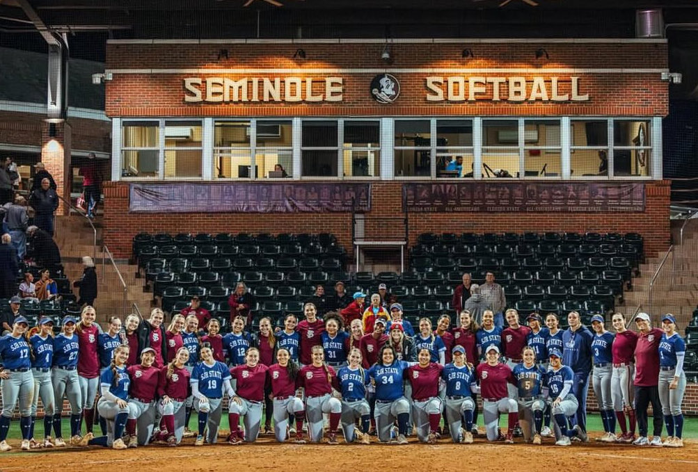 Got the chance to play at <a href="/FSU_Softball/">Florida State Softball 🥎</a> last week— what a beautiful facility and an unreal experience. Grateful for every rep on this JUCO journey. You can’t spell Funk without Fun 💙🥎
#Vikings #JUCOlife
