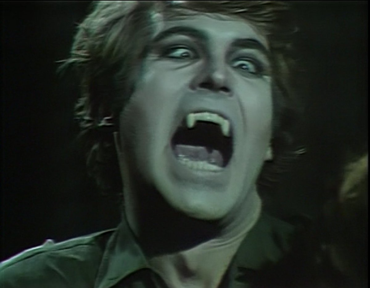 #DarkShadows ep 570, airing Aug. 30, 1968.  Liz Stoddard has returned after a long stay at Windcliff Sanitarium.  She knows who she is (good), but now thinks she will be buried alive by the family (bad).  Newest vampire Tom Jennings is feasting on Dr. Julia Hoffman.