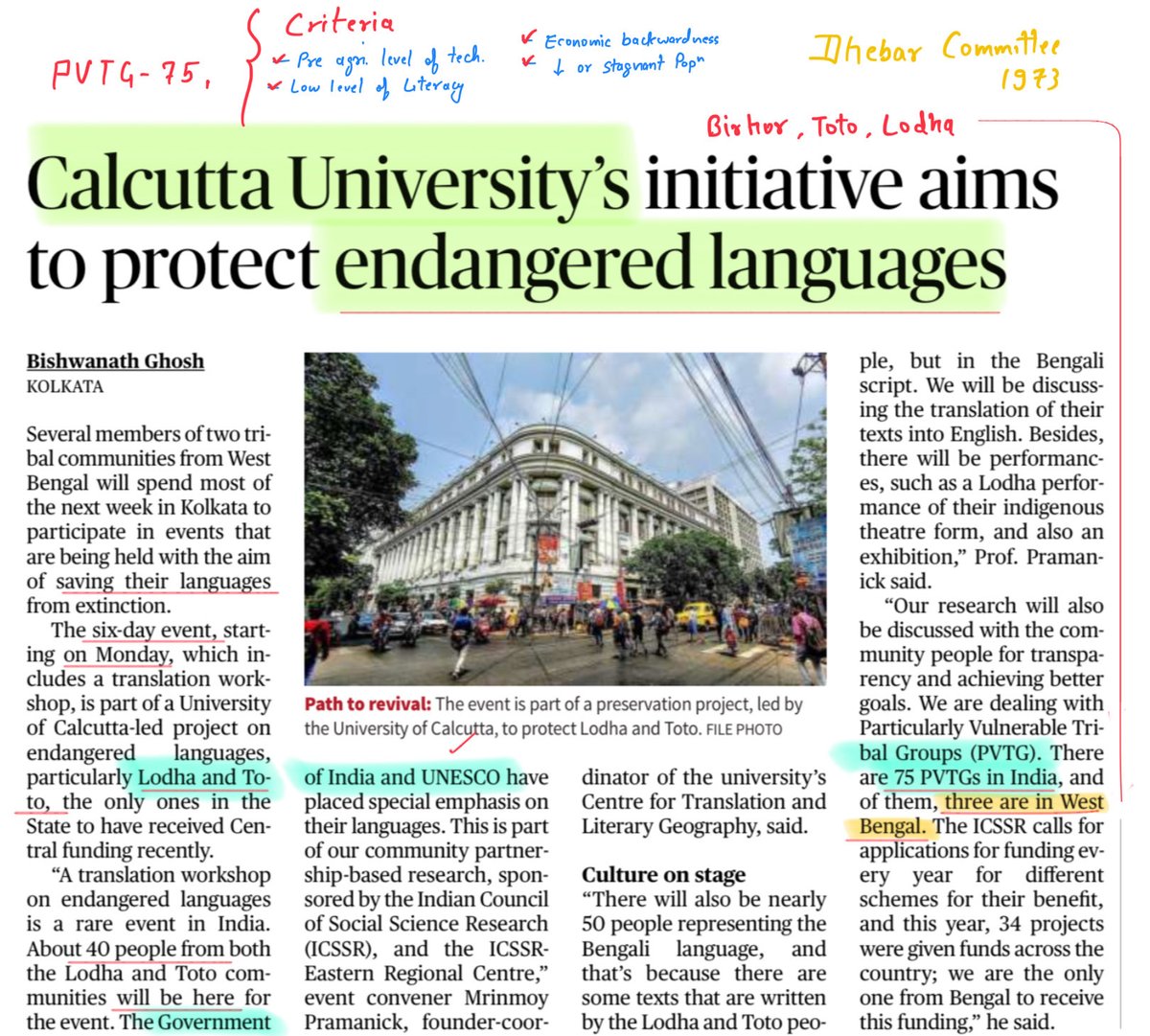 StudyRules12's tweet image. #upsc
#currentaffairs 
#PVTG
#language
#news
#UPSCPrelims2026