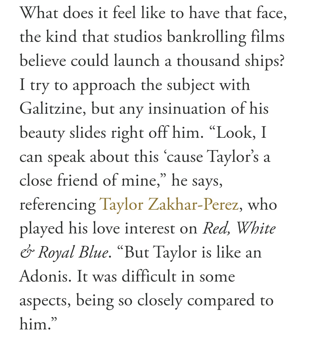 jsuunneday's tweet image. nick&apos;s answer to people telling him he&apos;s attractive being &quot;no but have you seen taylor???&quot; 😭😭