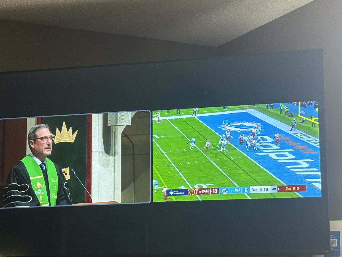 Church and Football. Whats more southern than that… <a href="/PulaskiHeights/">Pulaski Heights United Methodist Church</a> <a href="/MiamiDolphins/">Miami Dolphins</a> #NFL