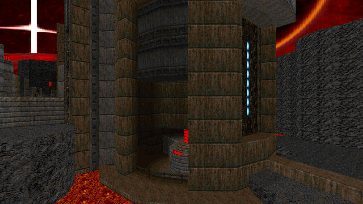 A btsx inspired map for a btsx inspired CP 

Name: "I remembered my birthday" 

Status: Still wip but, getting there (there's plenty of time still) 

#DOOM #doommapping #gamedesign #leveldesign