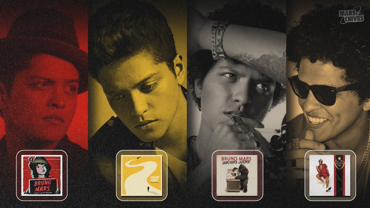 🇨🇦 Bruno Mars' debut EP and all three of his solo studio albums have now been officially certified in Canada for being diamond and multi-platinum albums.