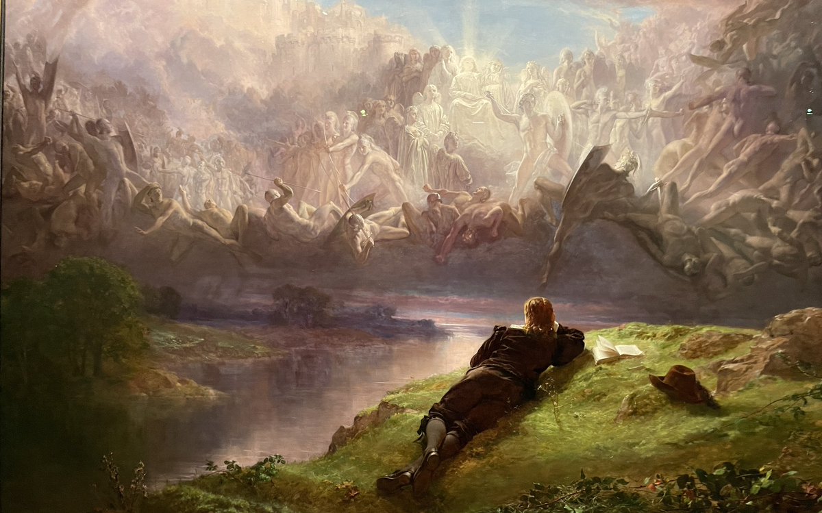 Le rêve du poète, 1881-1882 © John Faed -  vu à l'exposition "L'empire du sommeil" au musée Marmottan Monet jusqu'au 1er mars.