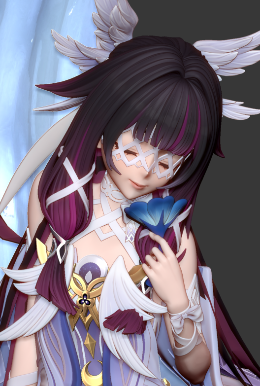 Closer look. Im dying trying to make sense of this layers  🤡