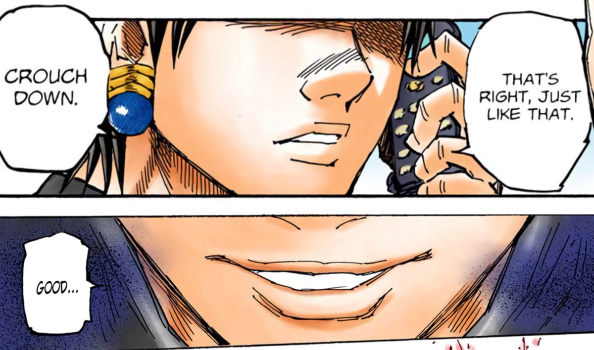 chrollo praising the puppets like they’re his good kittens