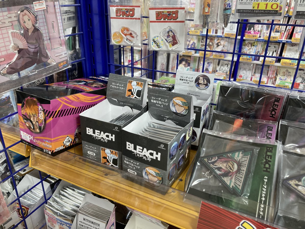 グッズ_入荷情報】 「#BLEACH」 ・トレーディング場面写缶バッジ