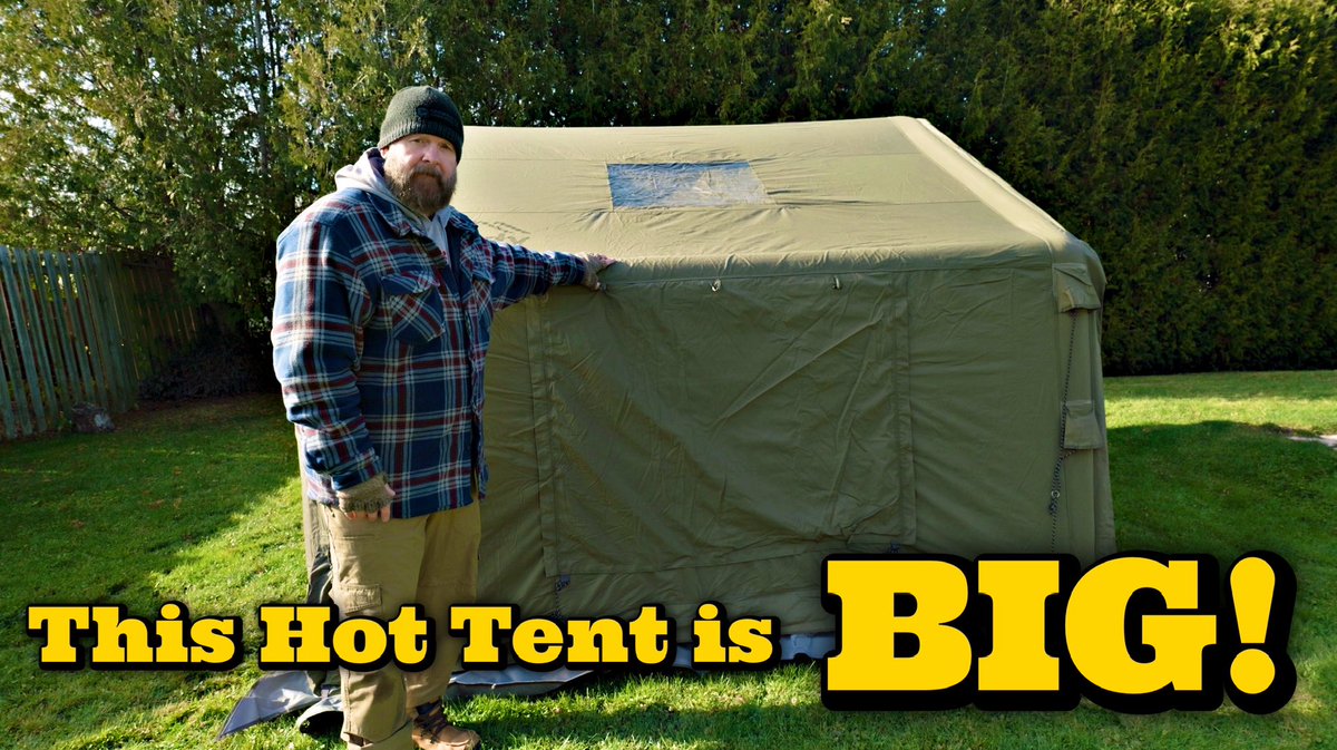 I Unbox, Setup and have a first look at the <a href="/RBMOutdoors/">RBMOutdoors</a> Coody 10 Inflatable Tent that can be used as a Hot Tent 🤯. Watch the YouTube video here 👉🏻 youtu.be/U2aasQeduEQ?si…