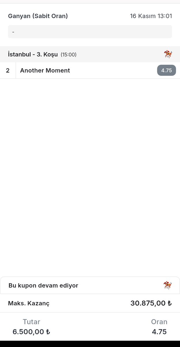 Takip atimin peşini bırakmam 
İlk startında tekim di nereden buldun demişlerdi