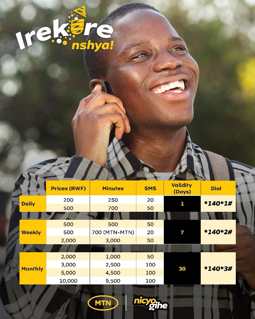 Talk more, text more, stress less! 💛 With Irekire, you get more