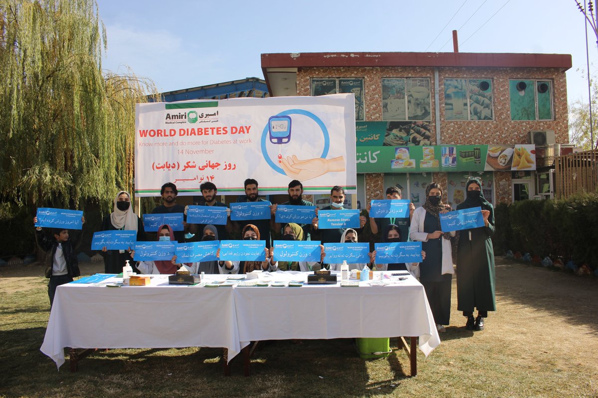amiri_m_complex's tweet image. World Diabetes Day – November 14

On the occasion of World Diabetes Day, miri Medical AMC provided valuable information to public about the symptoms of diabetes, preventive measures, healthy lifestyle observes, and the importance of continuous care.